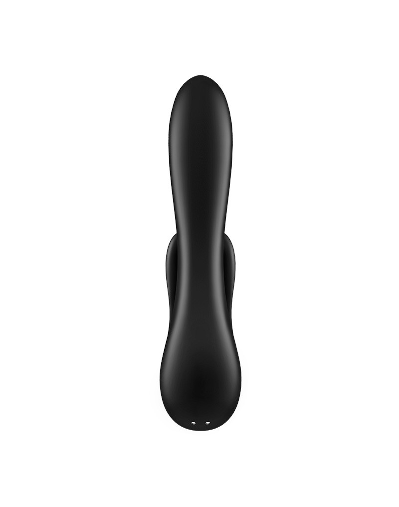SATISFYER DOUBLE FLEX RABBIT VIBRATOR SCHWARZ – Bild 6