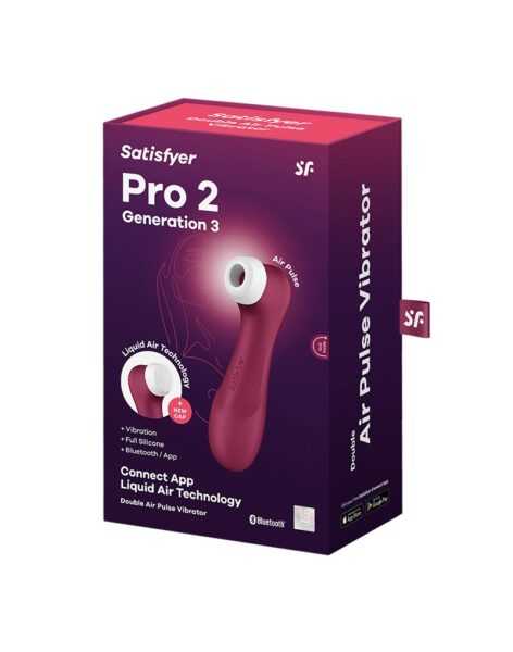 Alternative view of SATISFYER PRO 2 GENERATION 3 AIR PULSE VIBRATOR ROT