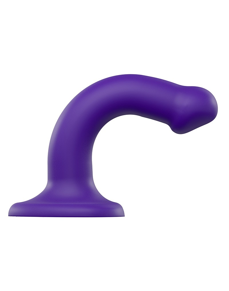 STRAP ON ME DUAL DENSITY DILDO LILA – Bild 3