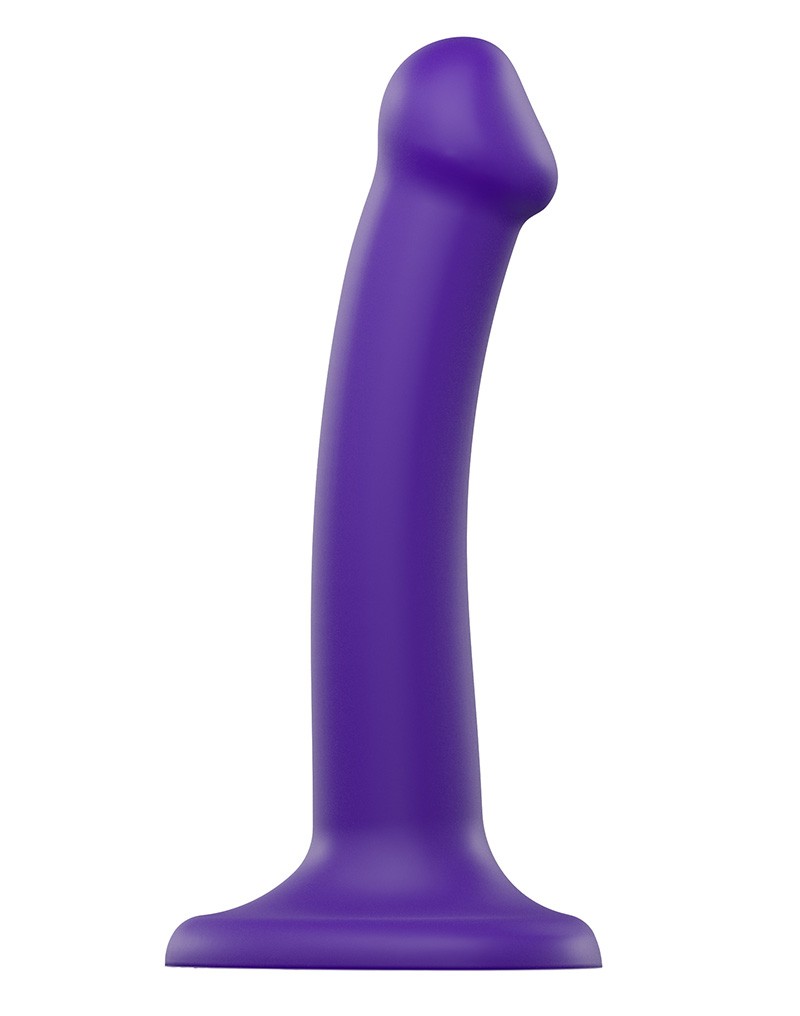 STRAP ON ME DUAL DENSITY DILDO LILA
