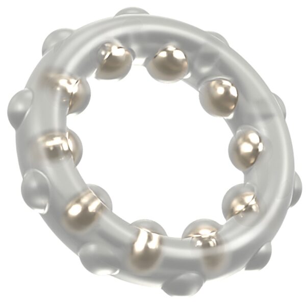 Rebel Cock Ring with Metal Balls – Bild 2