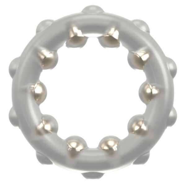 Rebel Cock Ring with Metal Balls – Bild 3