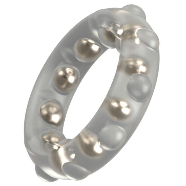 Rebel Cock Ring with Metal Balls – Bild 4