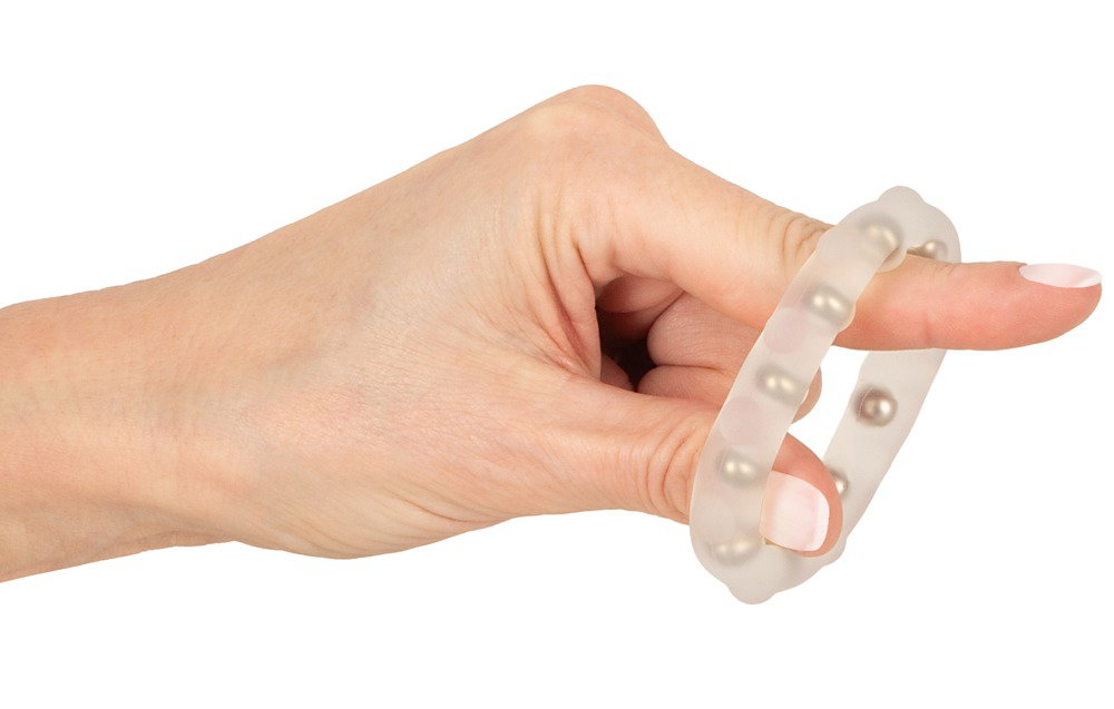 Rebel Cock Ring with Metal Balls – Bild 5