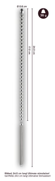 fetish Collection Ribbed Dilator – Bild 5