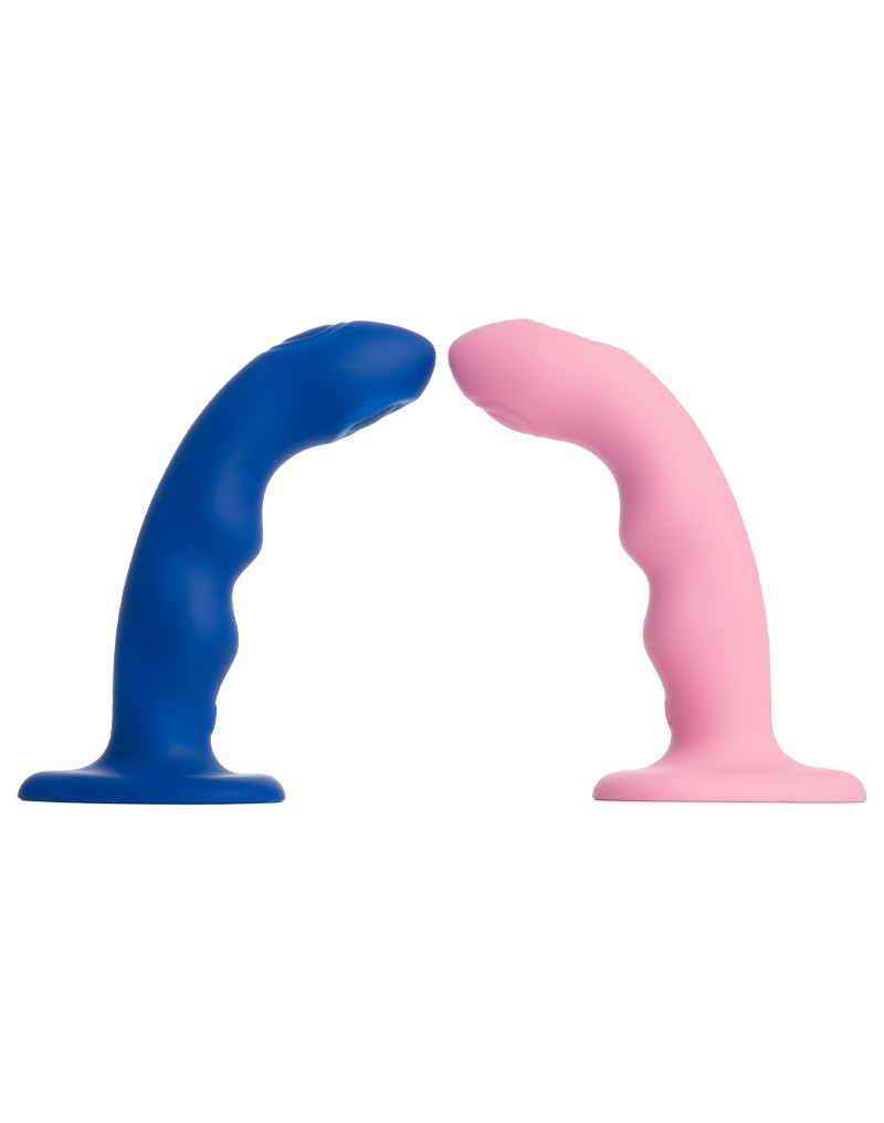 STRAP ON ME TAPPING DILDO WAVE BLAU – Bild 11
