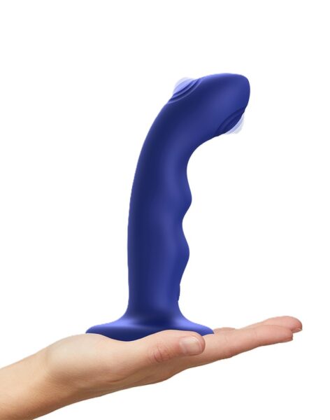 STRAP ON ME TAPPING DILDO WAVE BLAU – Bild 2