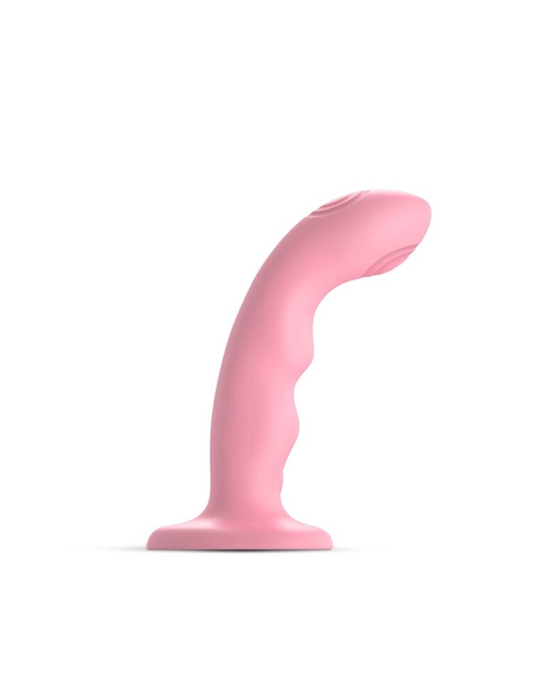 STRAP ON ME TAPPING DILDO WAVE ROSA