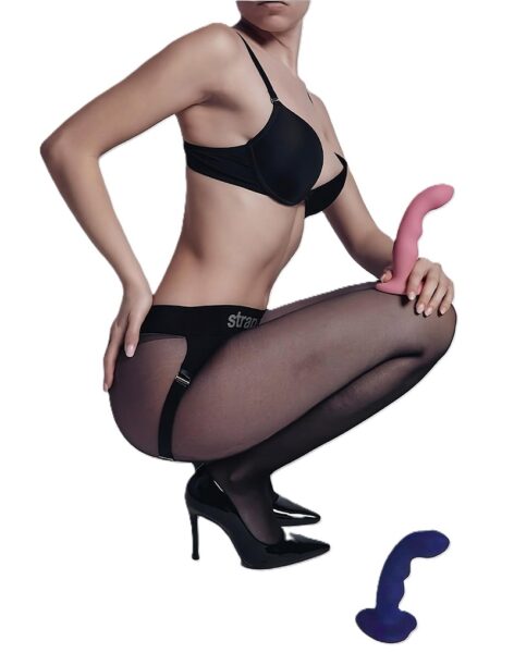 STRAP ON ME TAPPING DILDO WAVE ROSA – Bild 15