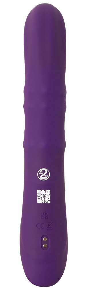 You2Toys Nodding Rabbit Vibrator with 3 Moving Rings – Bild 4