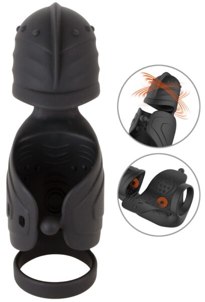Rebel Cock Vibrator with Elliptical Moving Glans Stimulator – Bild 2