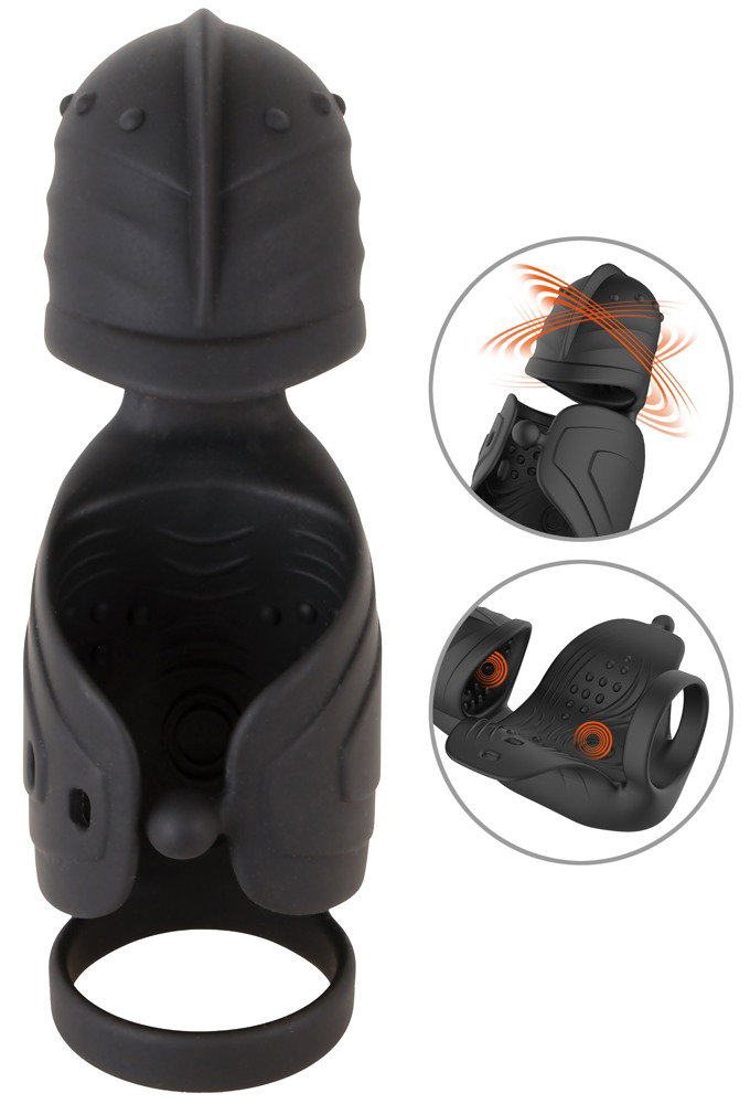 Rebel Cock Vibrator with Elliptical Moving Glans Stimulator – Bild 2