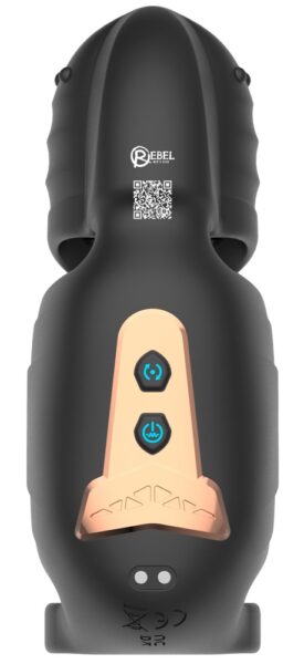 Rebel Cock Vibrator with Elliptical Moving Glans Stimulator – Bild 4