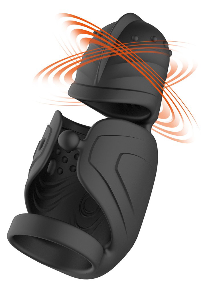 Rebel Cock Vibrator with Elliptical Moving Glans Stimulator – Bild 5