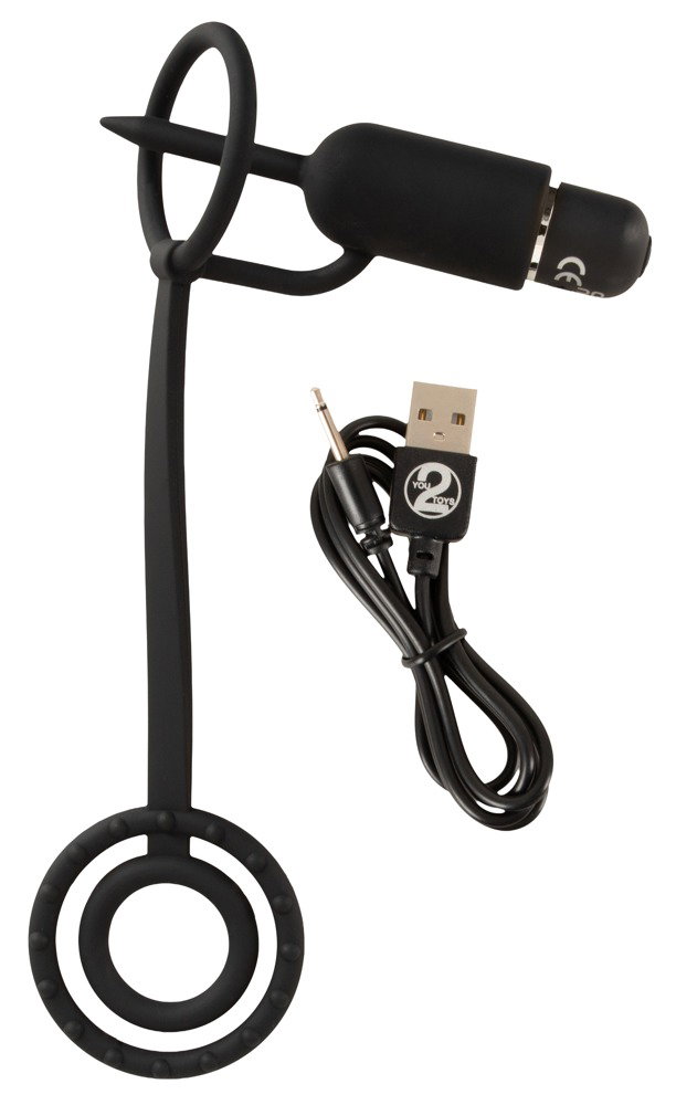 You2Toys Penisplug with Vibrator and Cock Rings – Bild 6