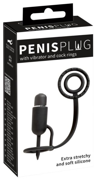 You2Toys Penisplug with Vibrator and Cock Rings