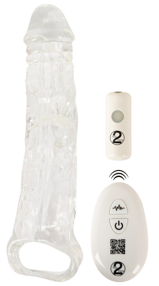 Crystal RC Vibrating Extension Sleeve – Bild 2