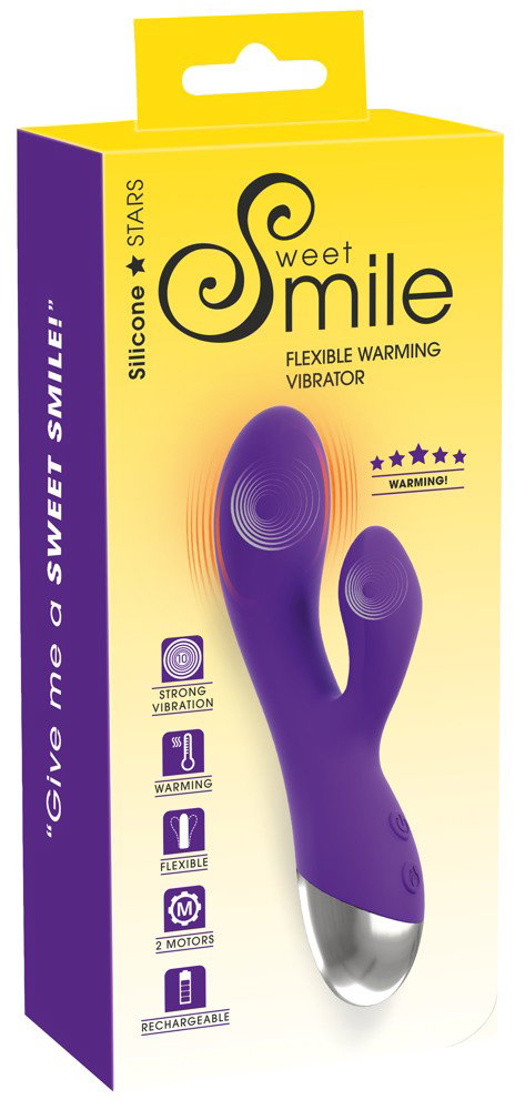 Sweet Smile Flexible Warming Vibrator