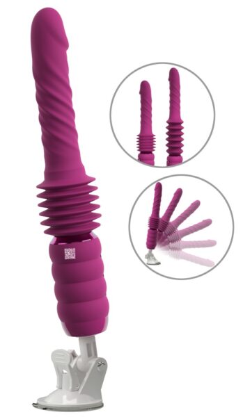 Alternative view of You2Toys Thrusting & Rotating Fucking Machine