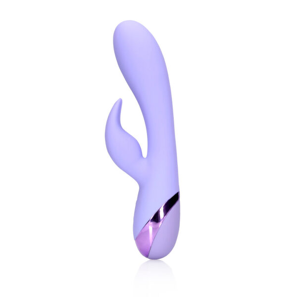 Loveline by Shots Glatter Silikon-Hase Vibrator - Digital Lavendel – Bild 5