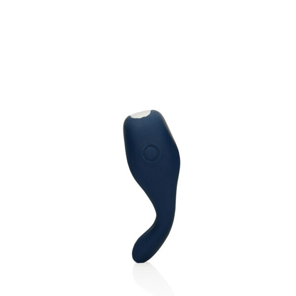 Loveline by Shots Spitzes vibrierendes Penisring - Baltisches Blau – Bild 5