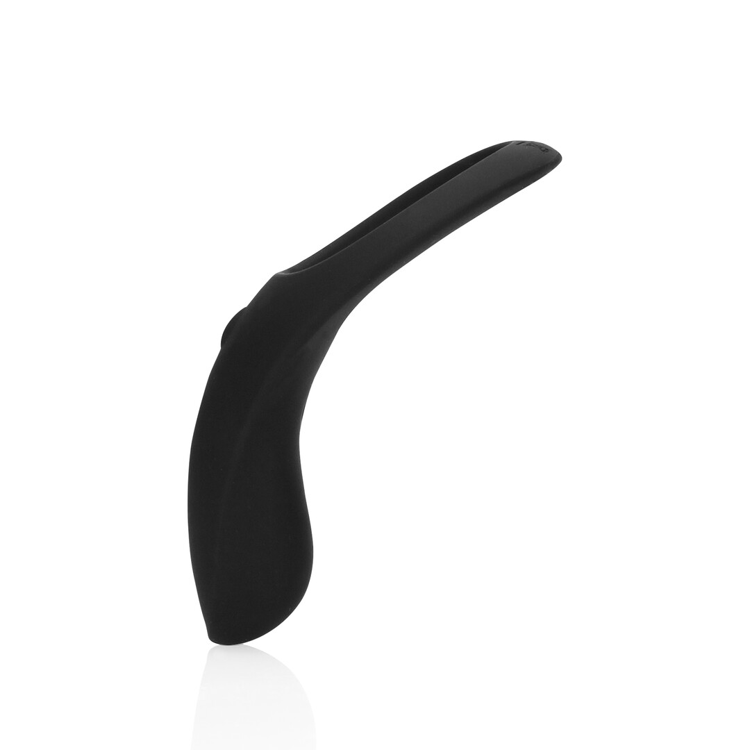 Loveline by Shots Spitzes Vibrations-Penishring - Lakritz Schwarz – Bild 5