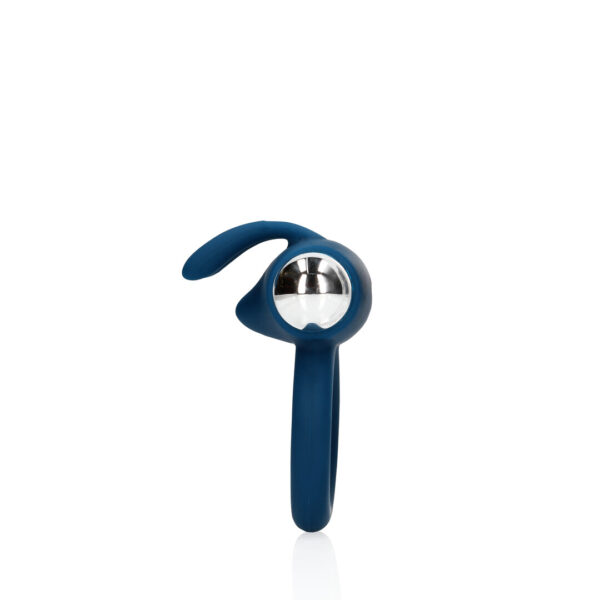 Loveline by Shots Vibrierender Kaninchen Penisring - Baltisches Blau – Bild 5
