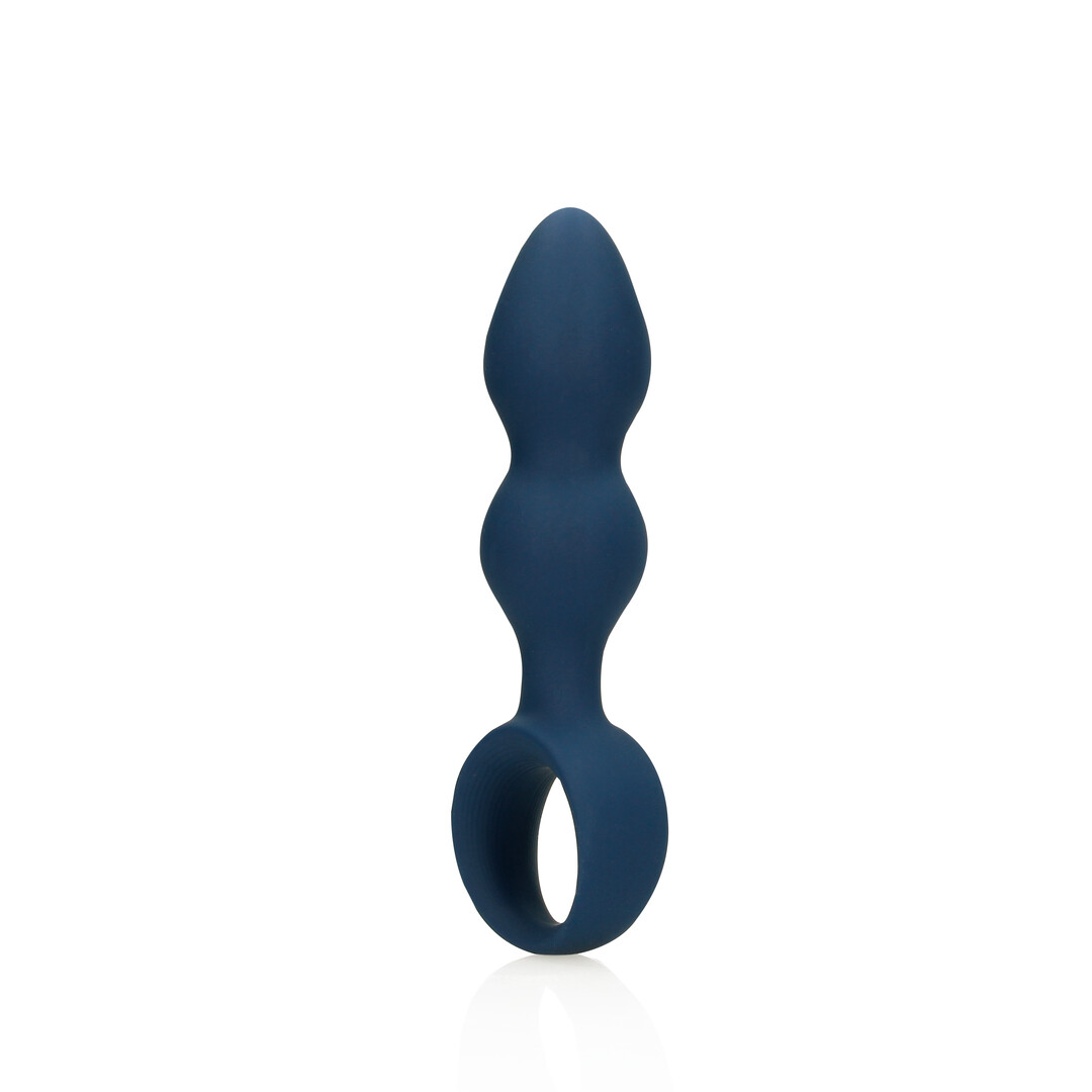 Loveline by Shots Tränenförmiger Analplug - Groß - Baltisches Blau