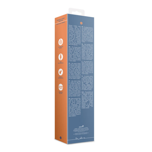 Loveline by Shots Kraftvoller Wand Vibrator mit vibrationslosem Griff - Blue Nova – Bild 3