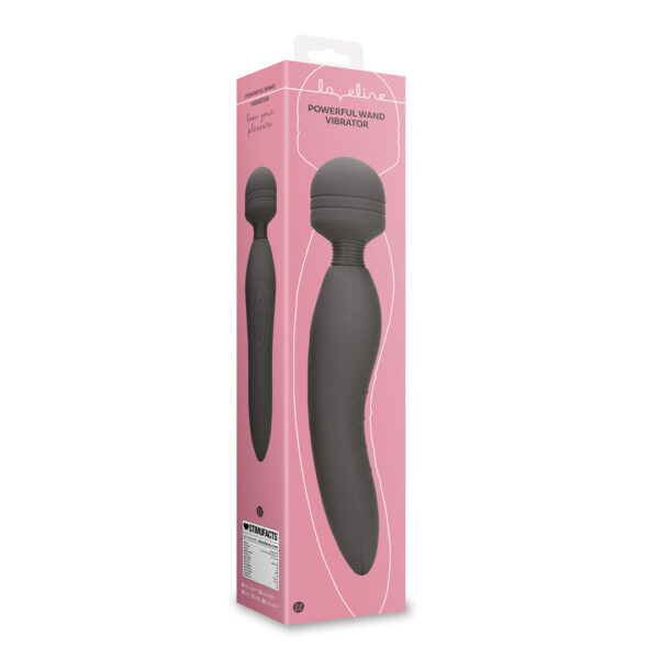 Loveline by Shots Kraftvoller Wand Vibrator - Charbone – Bild 2