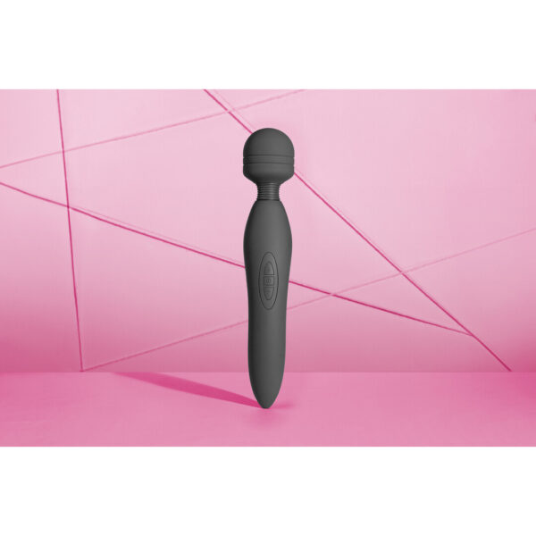 Loveline by Shots Kraftvoller Wand Vibrator - Charbone – Bild 5