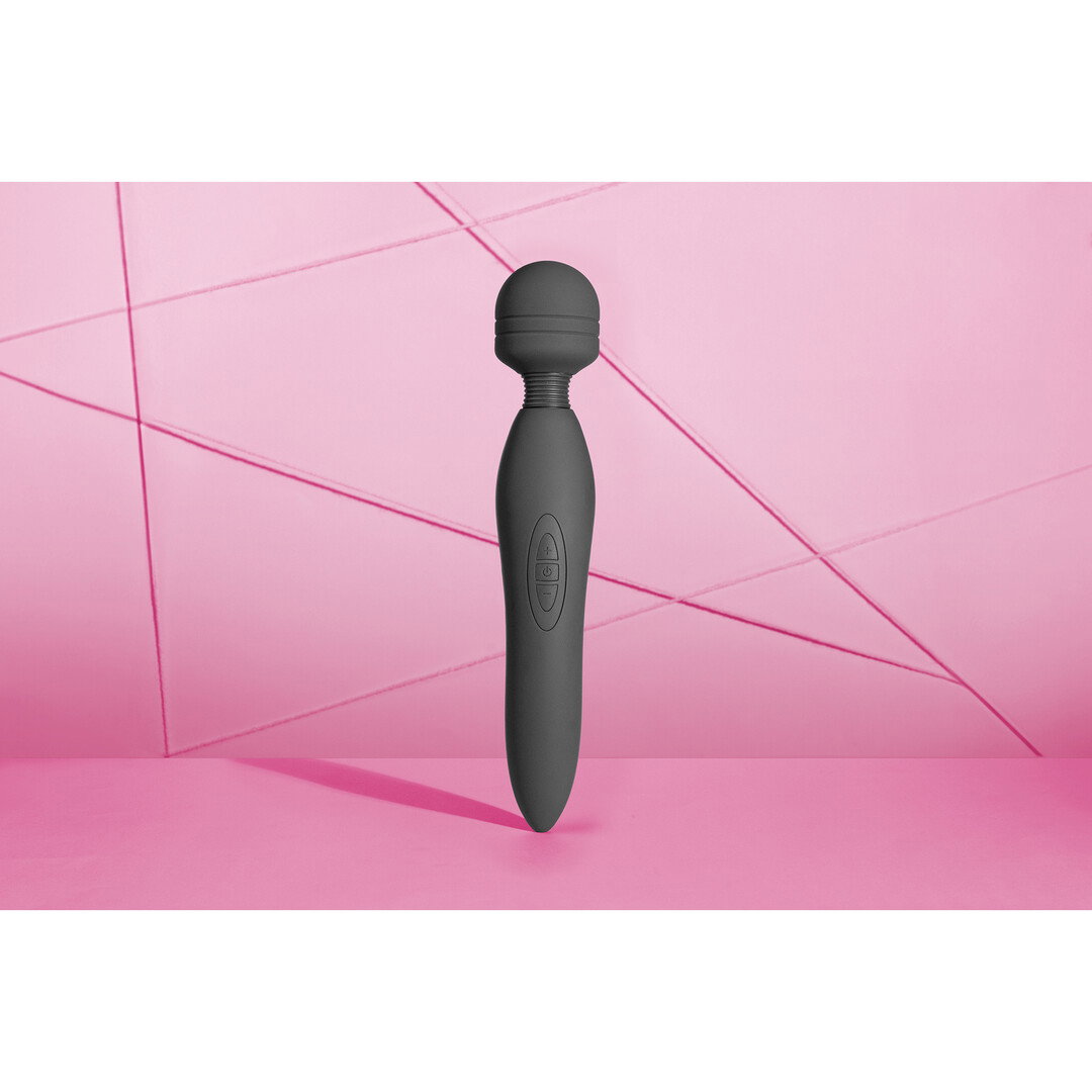 Loveline by Shots Kraftvoller Wand Vibrator - Charbone – Bild 5