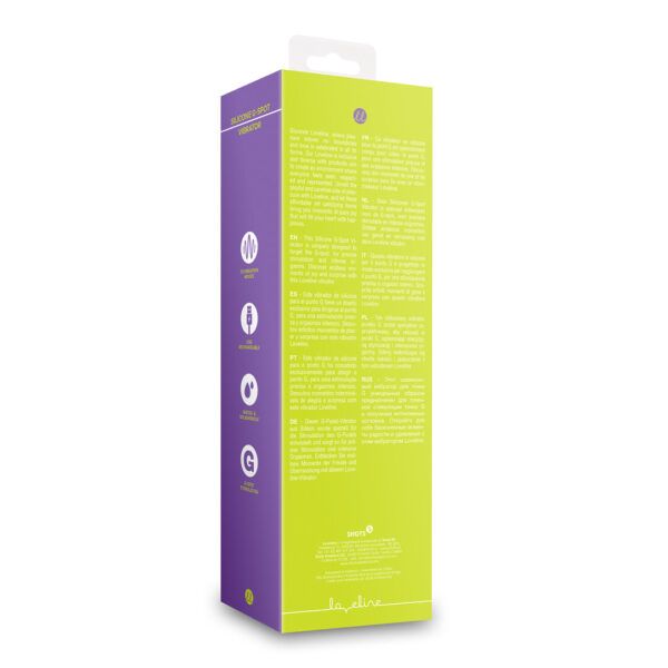 Loveline by Shots Silikon G-Spot Vibrator - Lime Passion – Bild 3