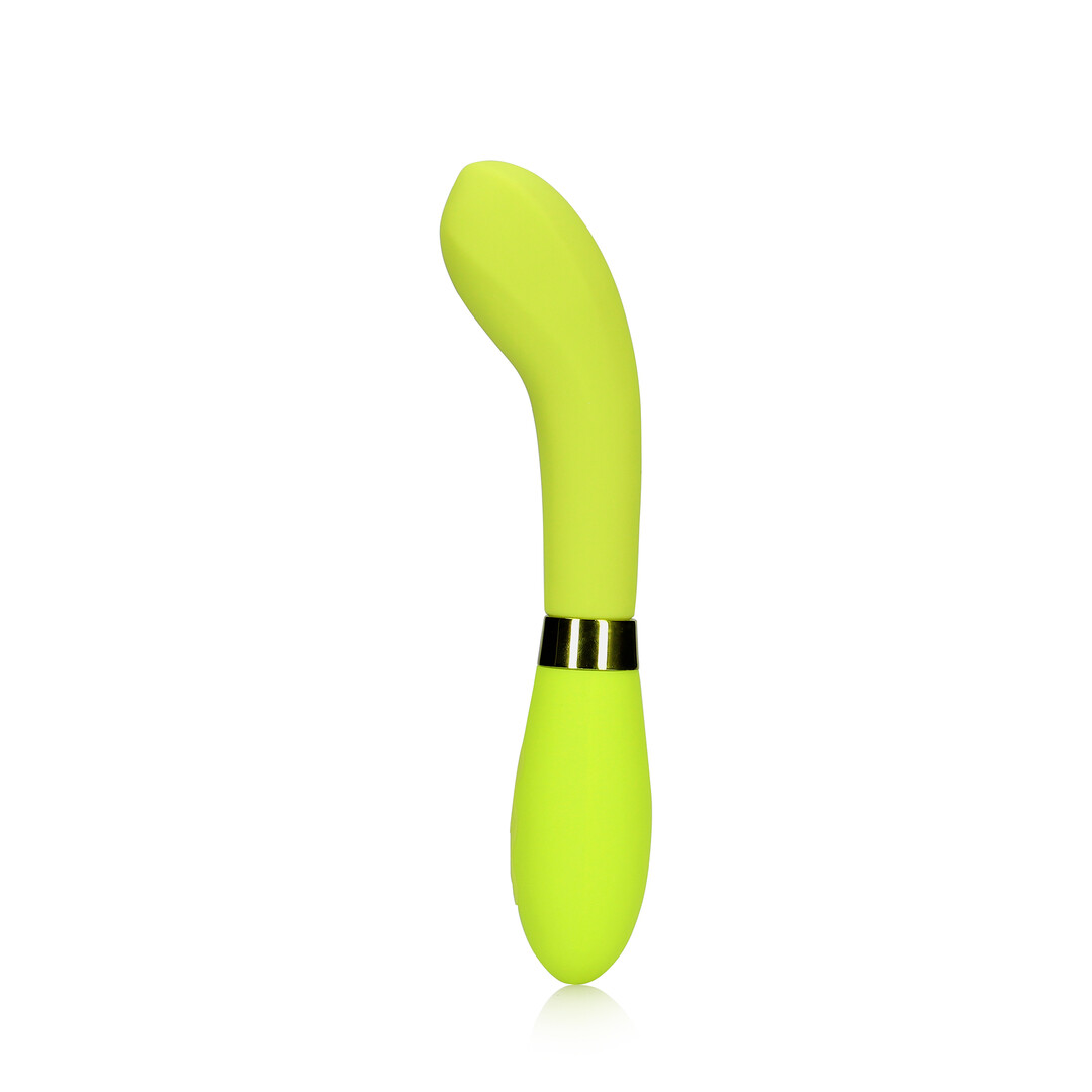 Loveline by Shots Silikon G-Spot Vibrator - Lime Passion – Bild 5