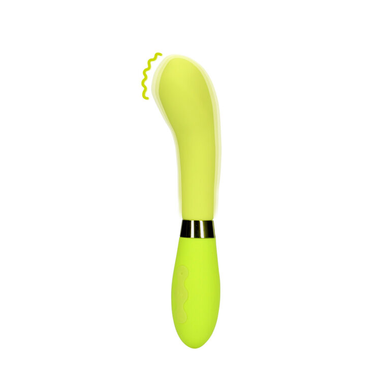 Loveline by Shots Silikon G-Spot Vibrator - Lime Passion