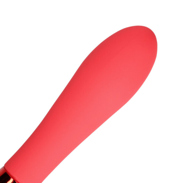 Loveline by Shots Glatter Silikon Smooth Vibrator - Salsa – Bild 6