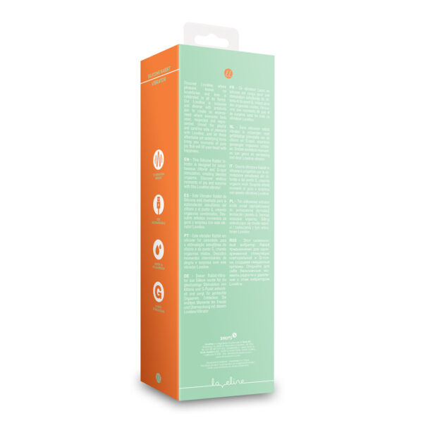 Loveline by Shots Silikon Rabbit Vibrator - Misty Green – Bild 3