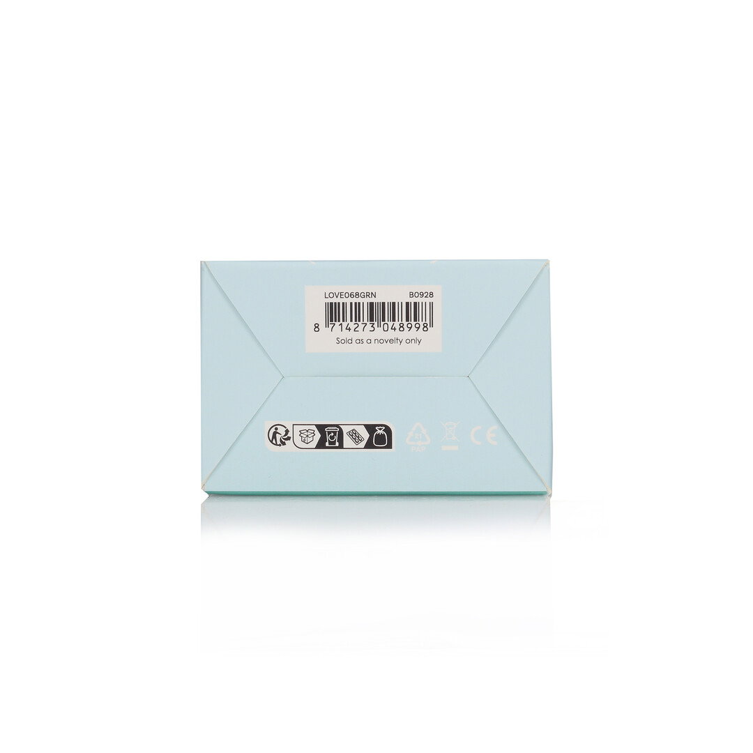 Loveline by Shots Ultra weicher Silikon Penis Ring mit extra Wulst - Blue Grass – Bild 4