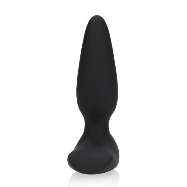 Loveline by Shots Glatter vibrierender Anal Plug mit Fernsteuerung - Licorice Black – Bild 5