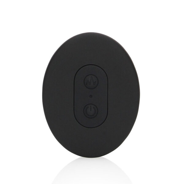 Loveline by Shots Glatter vibrierender Anal Plug mit Fernsteuerung - Licorice Black – Bild 6