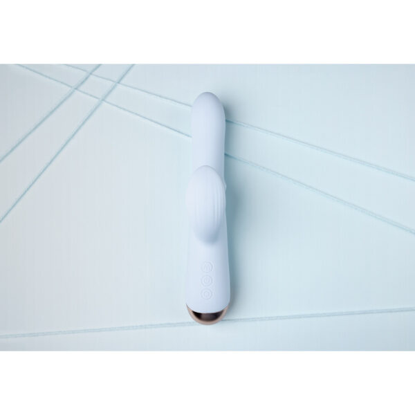 Loveline by Shots Pulswellen Vibrator mit auf- und ab bewegten Ringen - Arctic Blue – Bild 6