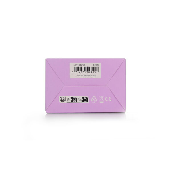 Loveline by Shots Vibrator mit 3 auf- und ab bewegten Ringen - Orchidee Purple – Bild 4