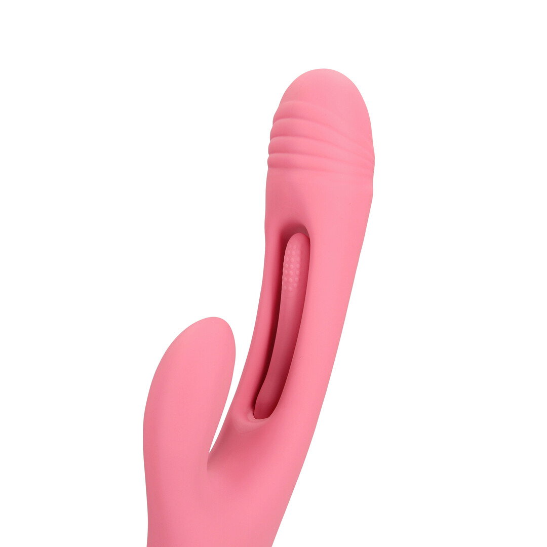 Loveline by Shots Schlagender G-Punkt Rabbit Vibrator - Pink Arabesque – Bild 6