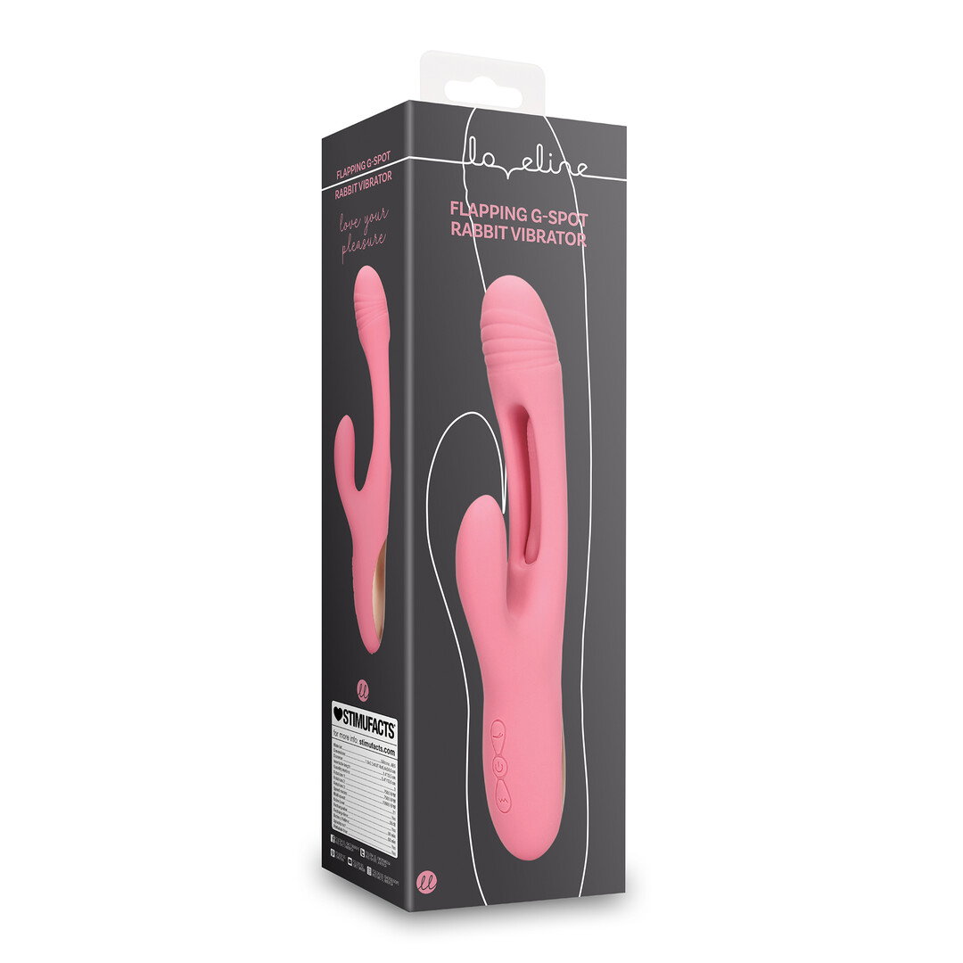 Loveline by Shots Schlagender G-Punkt Rabbit Vibrator - Pink Arabesque – Bild 2