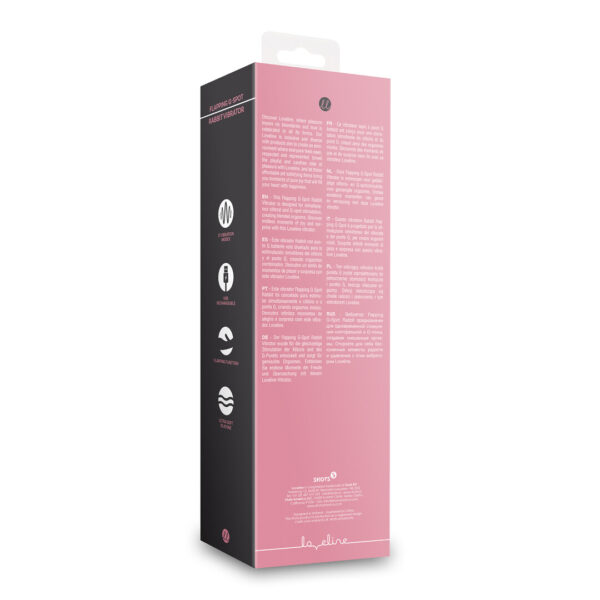 Loveline by Shots Schlagender G-Punkt Rabbit Vibrator - Pink Arabesque – Bild 3