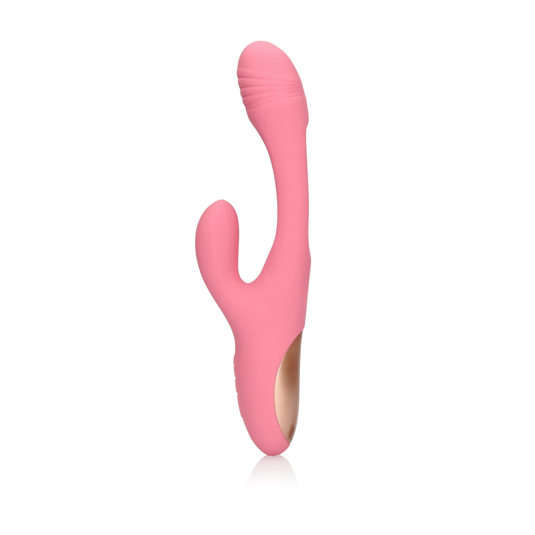 Loveline by Shots Schlagender G-Punkt Rabbit Vibrator - Pink Arabesque – Bild 5