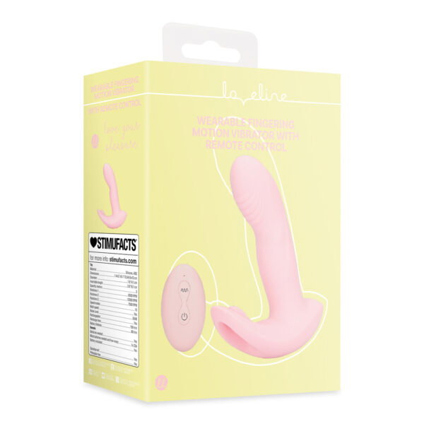 Loveline by Shots Fingerspiel Vibrator mit Fernsteuerung - Cherry Chiffon – Bild 2