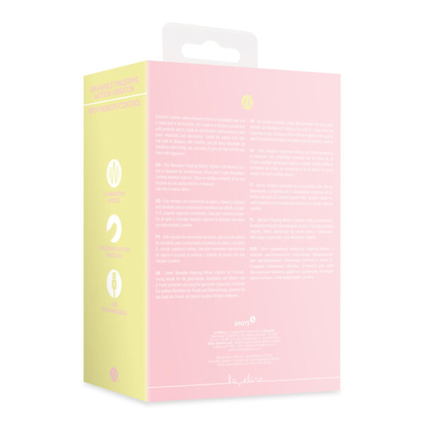 Loveline by Shots Fingerspiel Vibrator mit Fernsteuerung - Cherry Chiffon – Bild 3