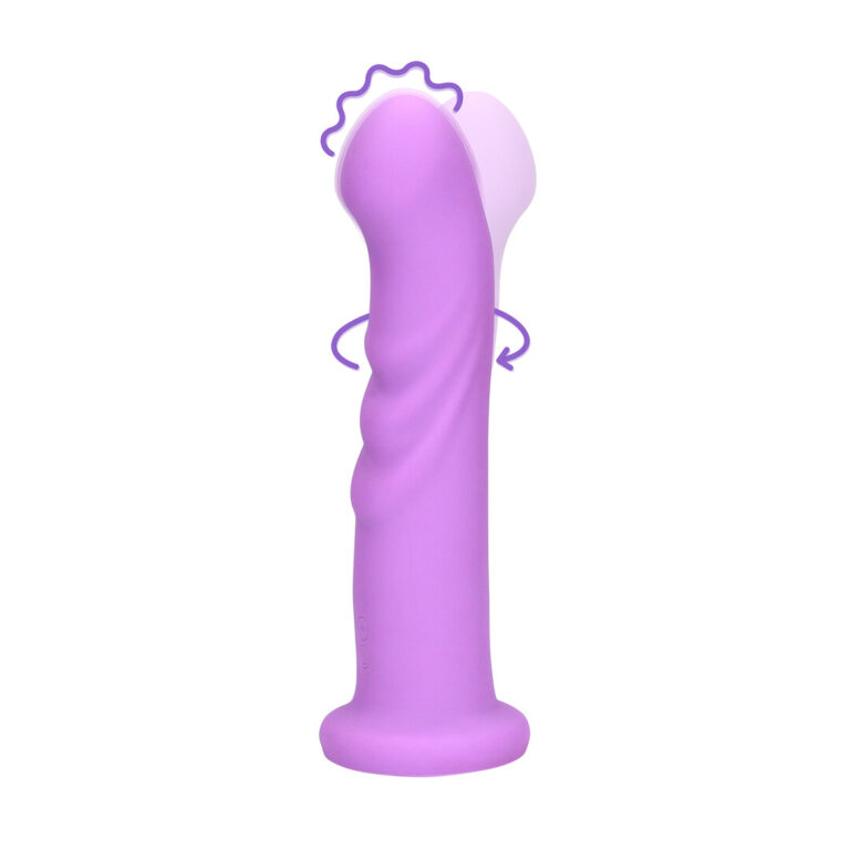Loveline by Shots Ultra Soft Silikon Rotierender G-Punkt Vibrator - Lavender Spectacle