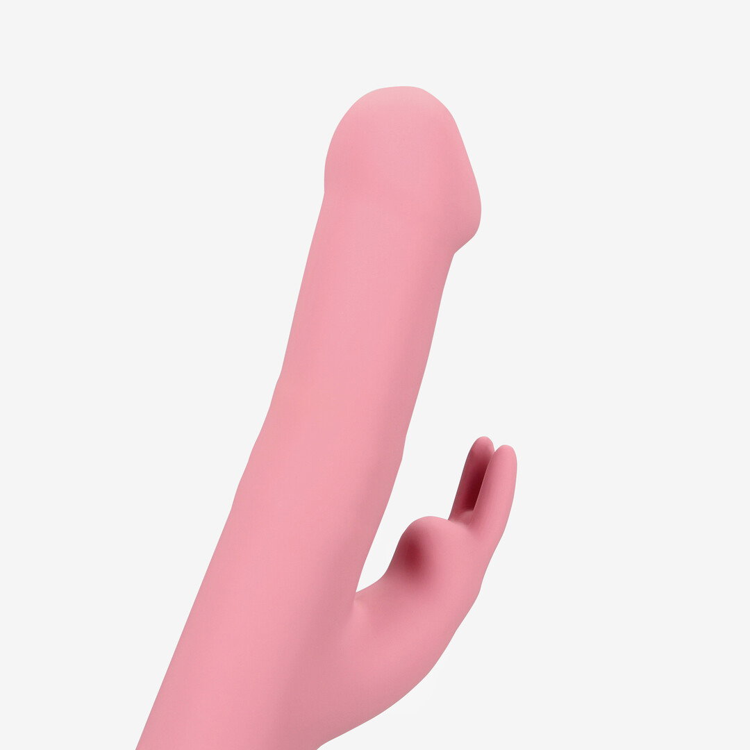Loveline by Shots Rabbit Vibrator mit rotierenden Perlen - Pink Arabesque – Bild 6